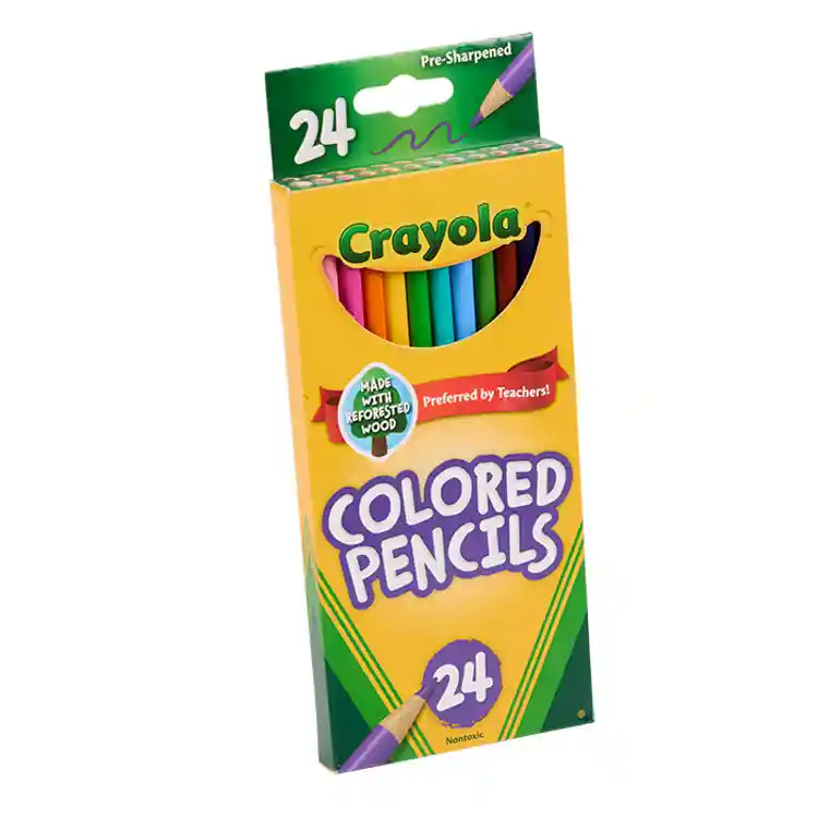 Crayola® Colored Pencils,  24 Colors