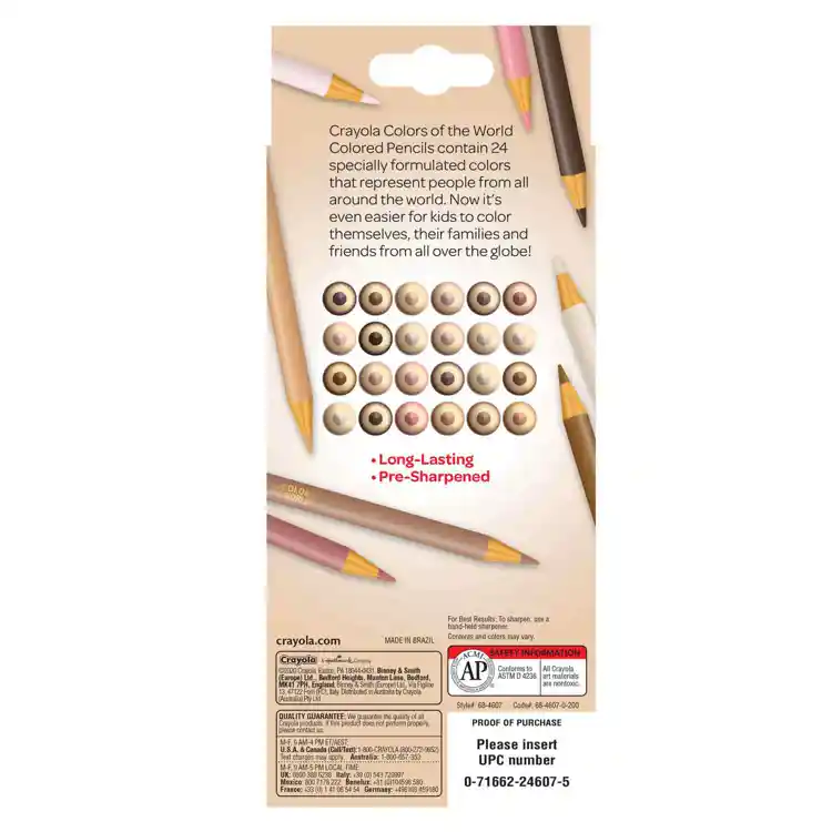 Crayola® Colors of the World™ Colored Pencils