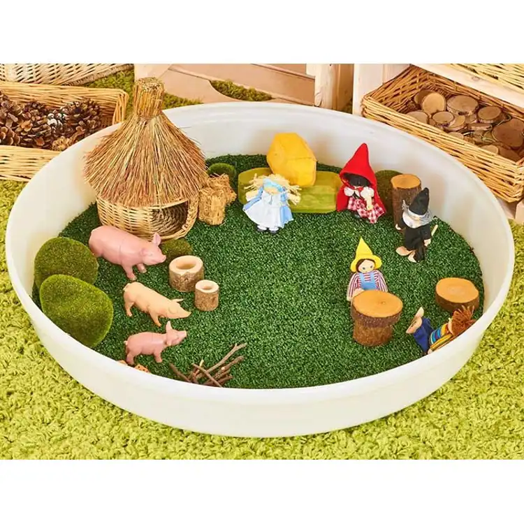 Deep Spot Tuff Tray Grass Insert