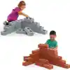 Foam Brick & Cinder Block Set