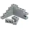 Foam Brick & Cinder Block Set