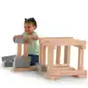 Foam Wooden Beam Building Blocks