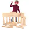 Foam Wooden Beam Building Blocks