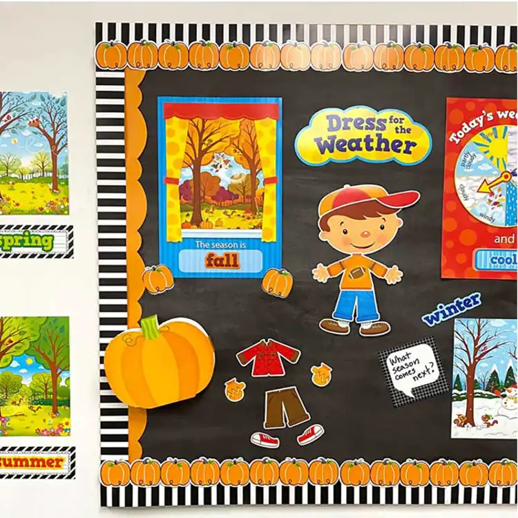 Doodle Pumpkins EZ Border