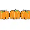 Doodle Pumpkins EZ Border