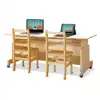 Double Computer Station