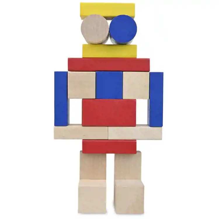 Stack & Build Wood Blocks