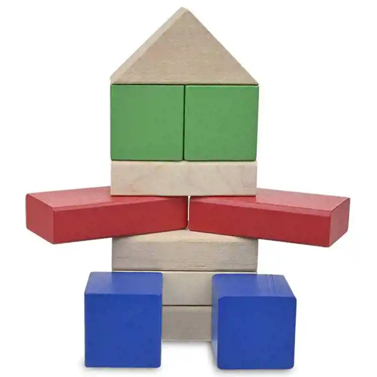 Stack & Build Wood Blocks