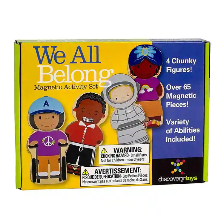 We All Belong Magnetic Doll Set