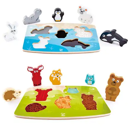 Tactile Animal Puzzles