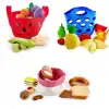Toddler Soft Food Baskets Set