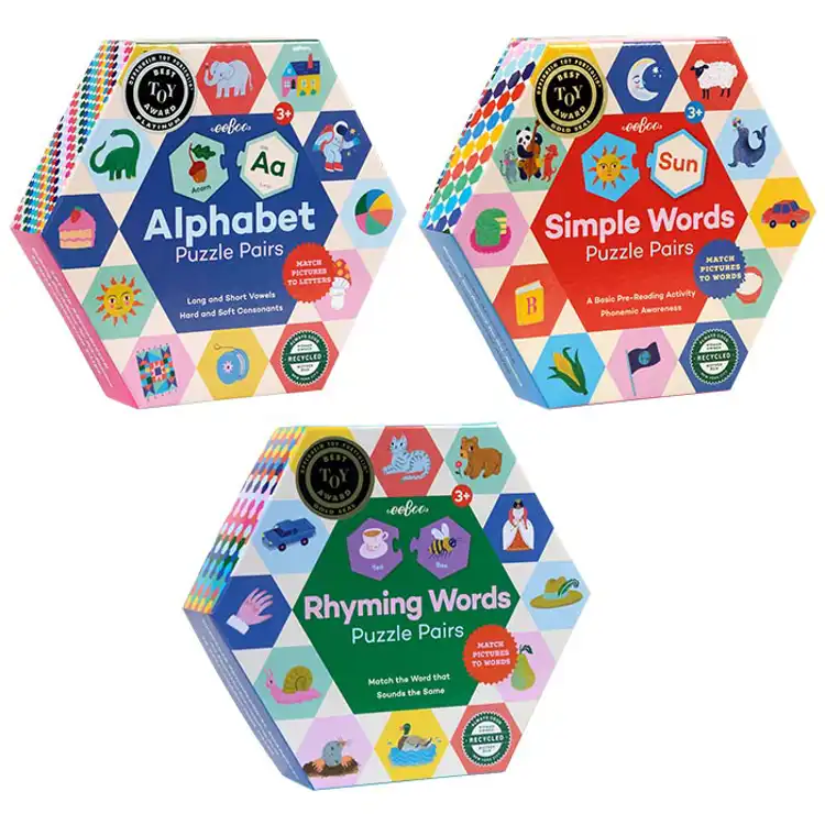 Early Literacy Puzzle Pairs Set