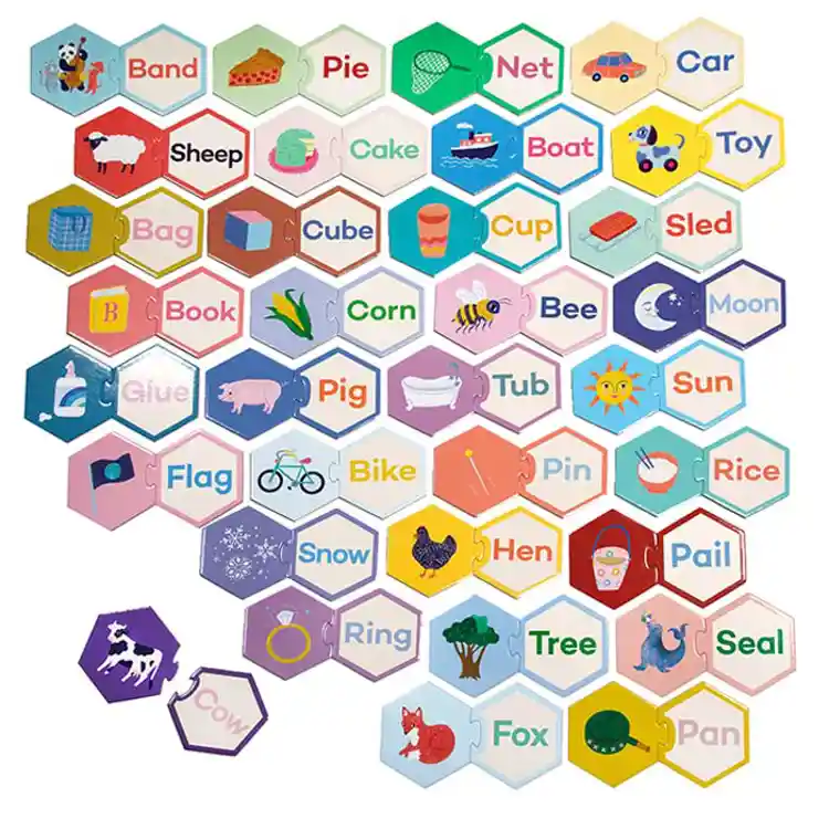 Early Literacy Puzzle Pairs Set