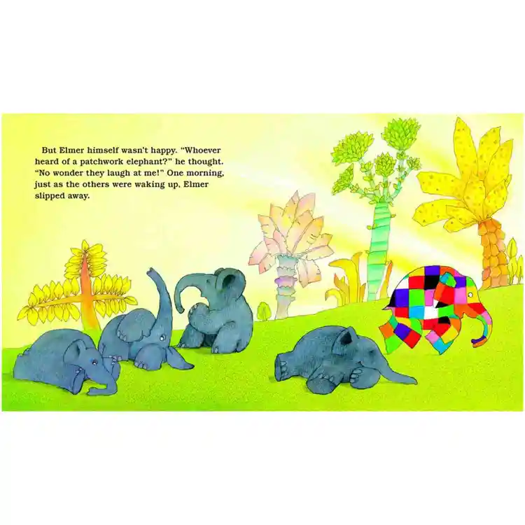 Elmer Board Book