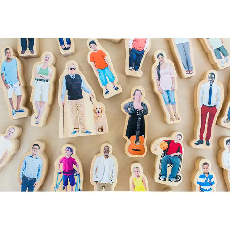 Everyone's Family Wooden Figures