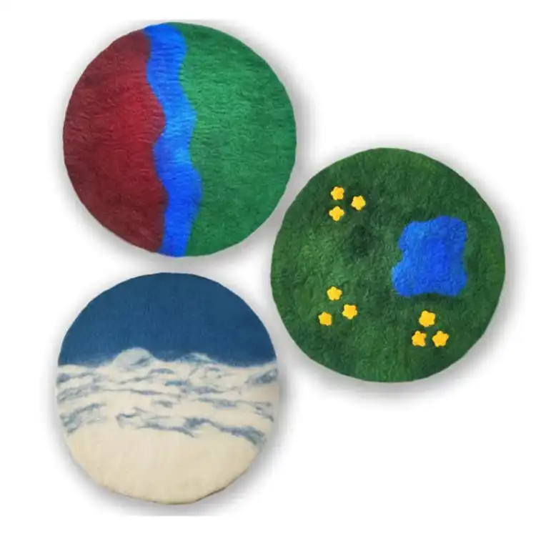 Felt Scenery Mats Set
