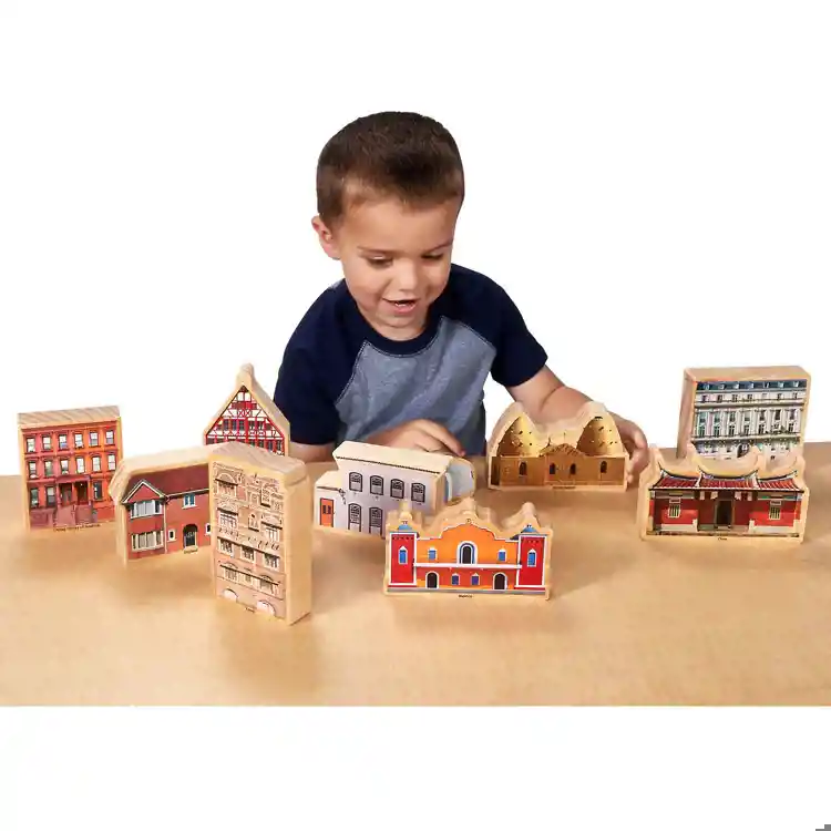 Homes In Our World Block Set