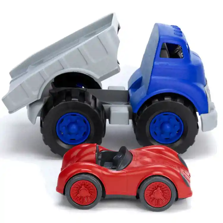 Green Toys™ Flatbed Truck & Race Car