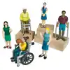 Friends with Diverse Abilities Figures