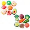 Fruit & Vegetable Sensory Play Stones Set