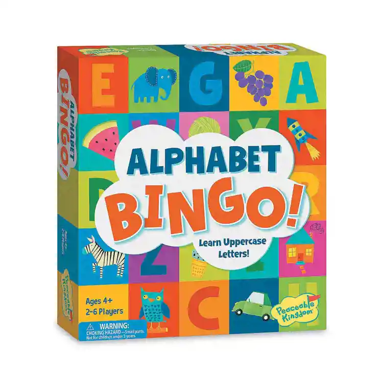 Alphabet Bingo Board Game