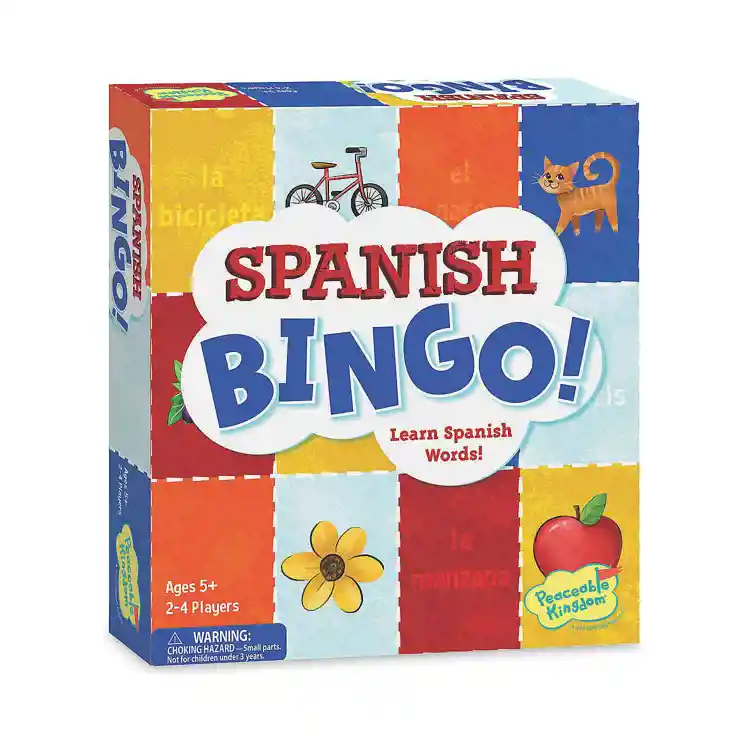 Spanish Bingo Board Game