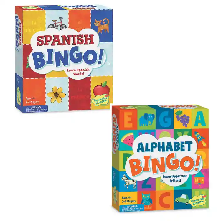 Bingo Board Games, Set of 2