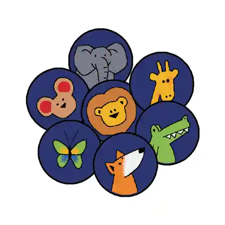 God's Animals Rug Rounds