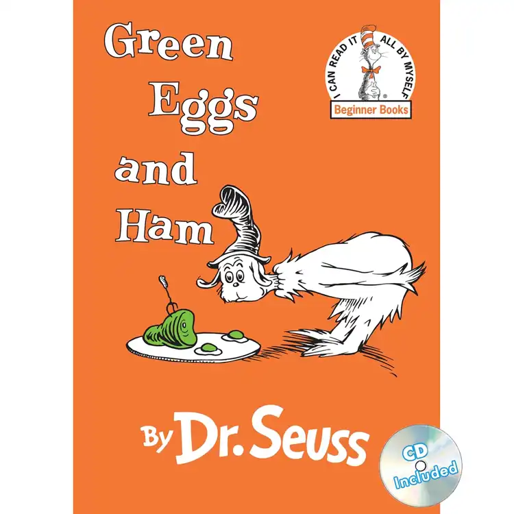 Green Eggs & Ham Book & CD