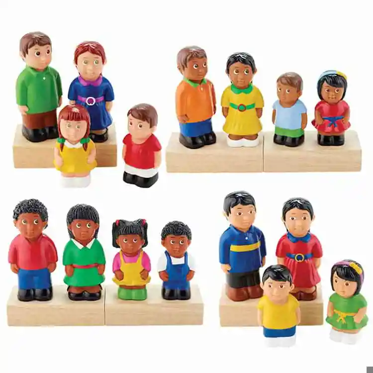 Deluxe Soft People Figures Set