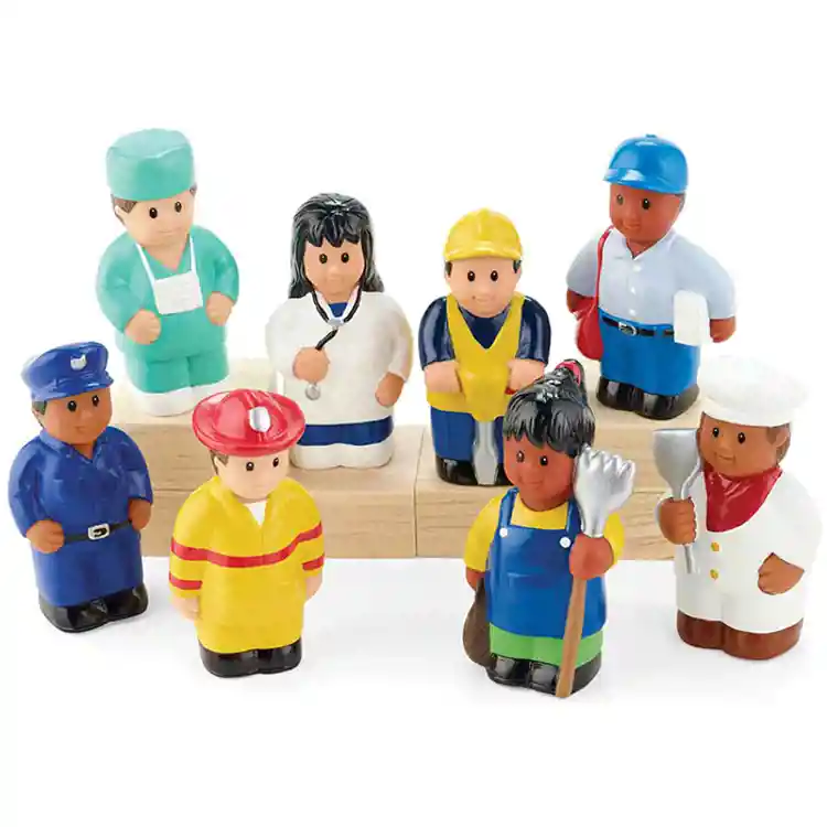 Deluxe Soft People Figures Set