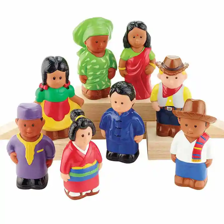 Deluxe Soft People Figures Set