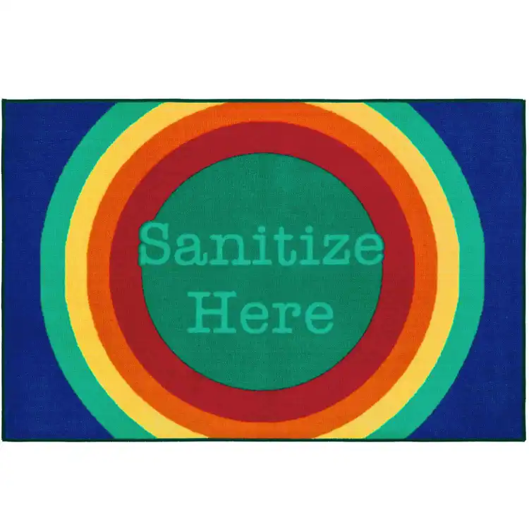 Healthy Habits Collection™ Sanitize Here Mats