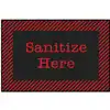 Healthy Habits Collection™ Sanitize Here Mats