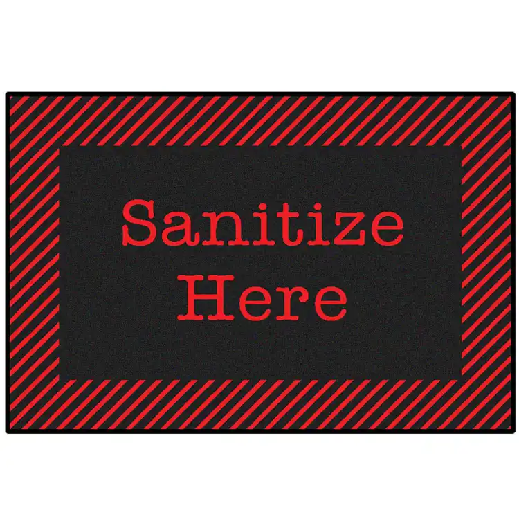 Healthy Habits Collection™ Sanitize Here Mats