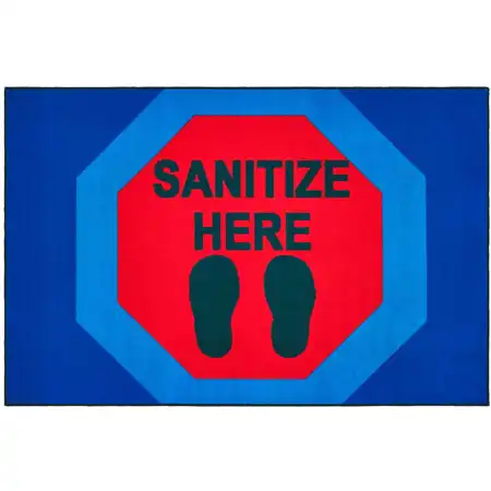 Healthy Habits Collection™ Stop & Sanitize Here Mat
