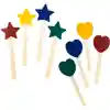 Wooden Shape Craft Sticks