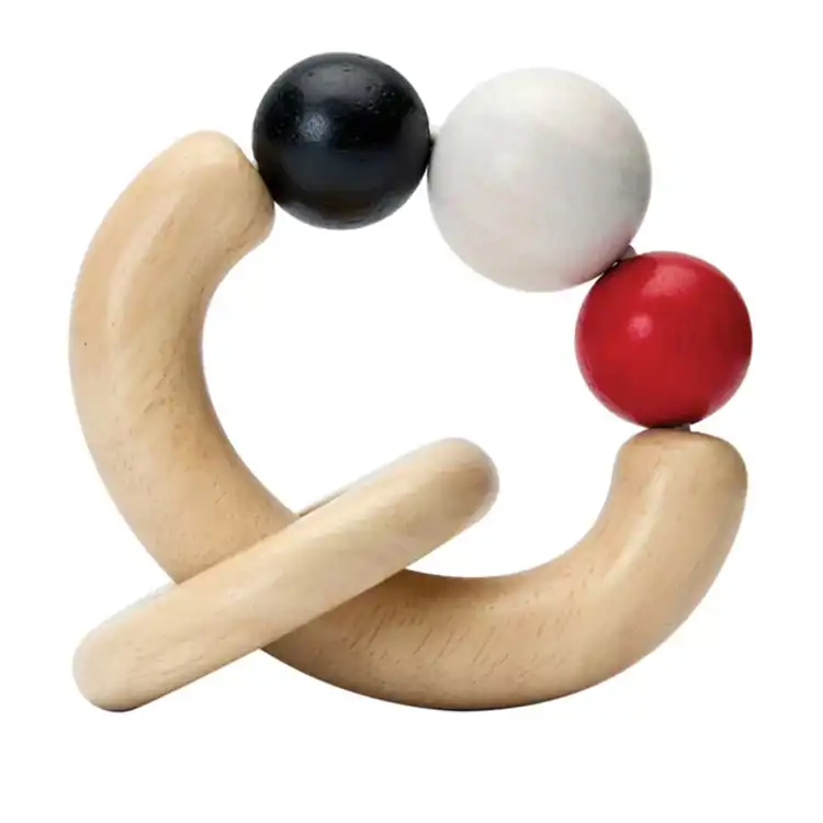 High Contrast Beads Rattle