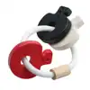 High Contrast Key Rattle
