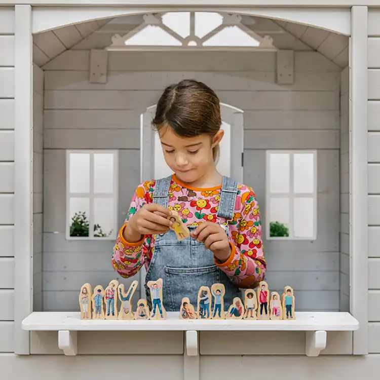 How Am I Feeling Today Wooden Figures