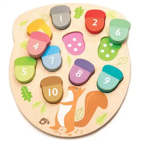 How Many Acorns? Puzzle