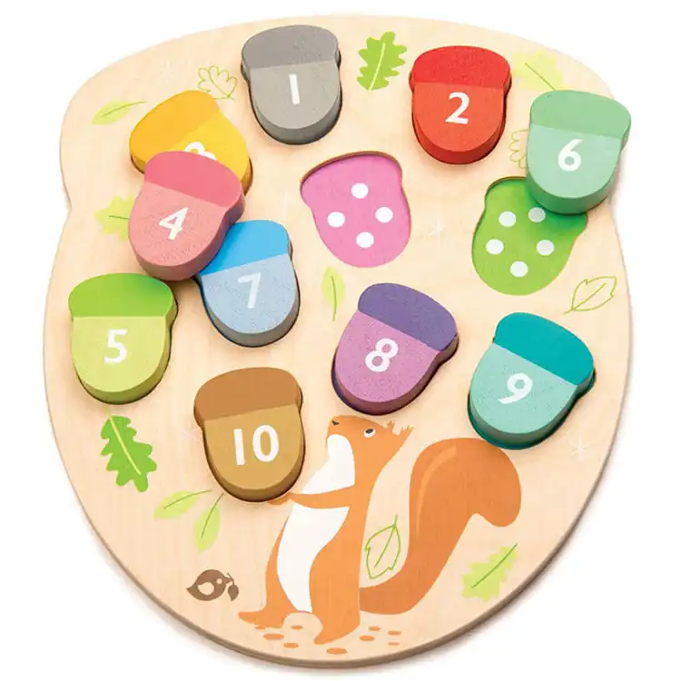 How Many Acorns? Puzzle