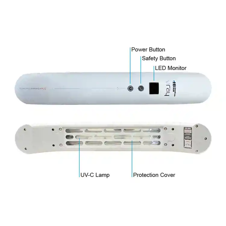 High Intensity Portable UV-C Sanitizer