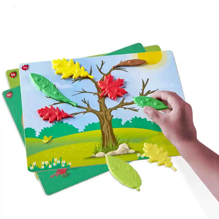 Sensory Leaves Math Activity Set