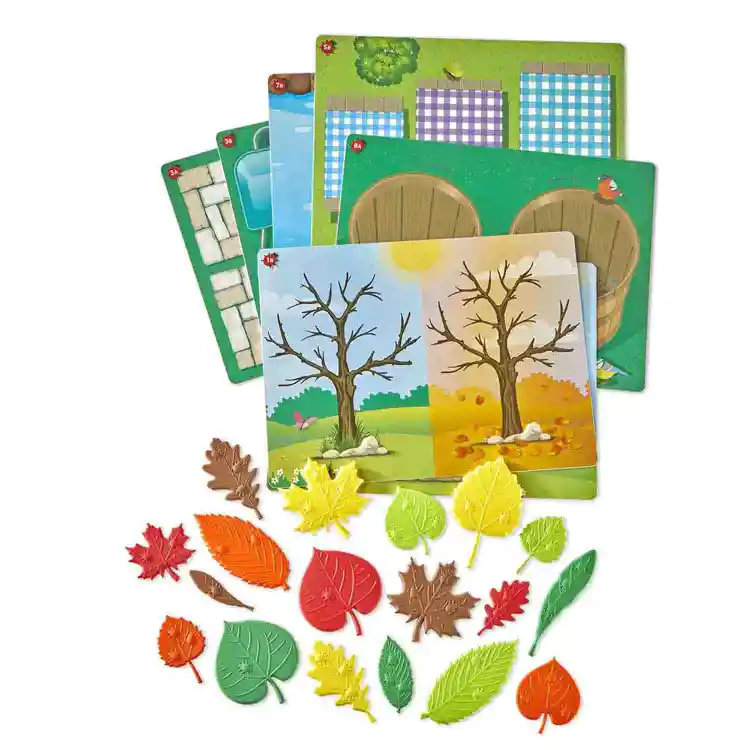 Sensory Leaves Math Activity Set