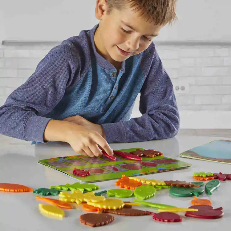 Sensory Leaves Math Activity Set