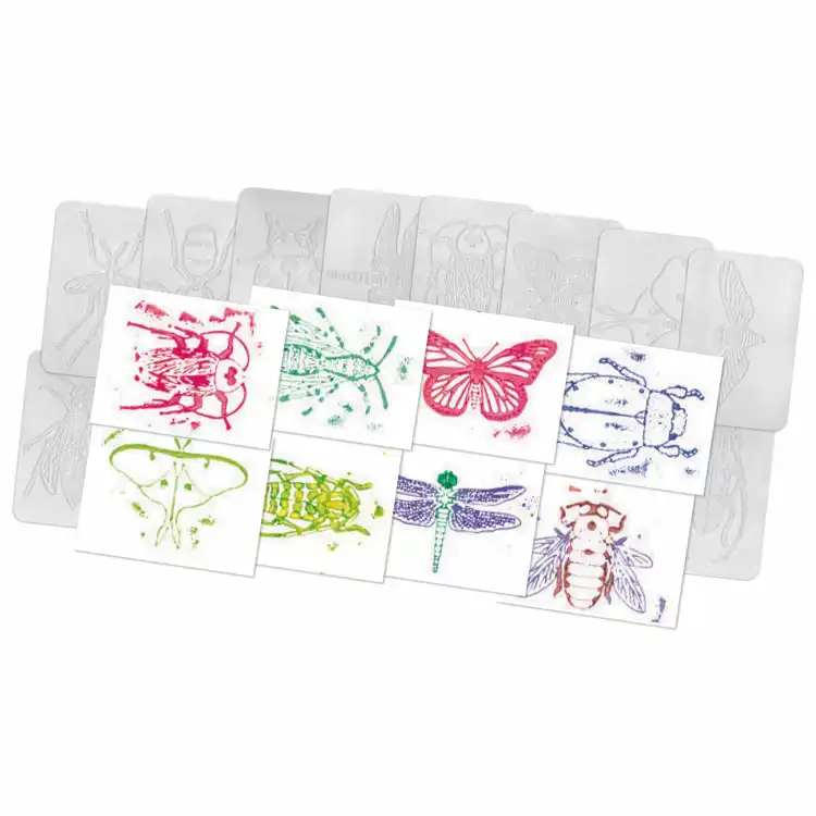 Insects Rubbing Plates