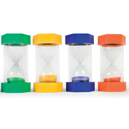 Jumbo Sand Timers, Set of 4