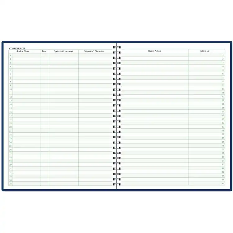 Plan & Record Book