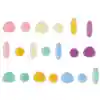 Junior Rainbow Pebbles, Clear Colors